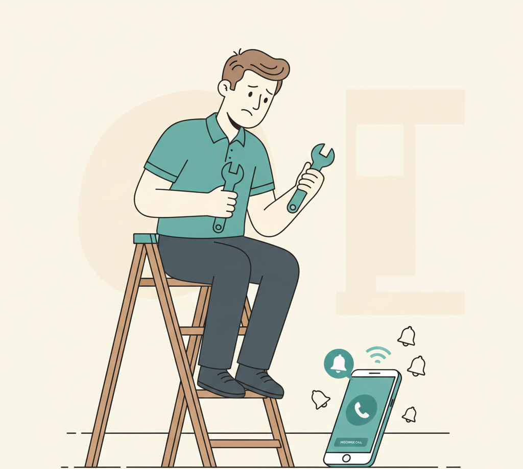 You love interrupting jobs to answer the phone